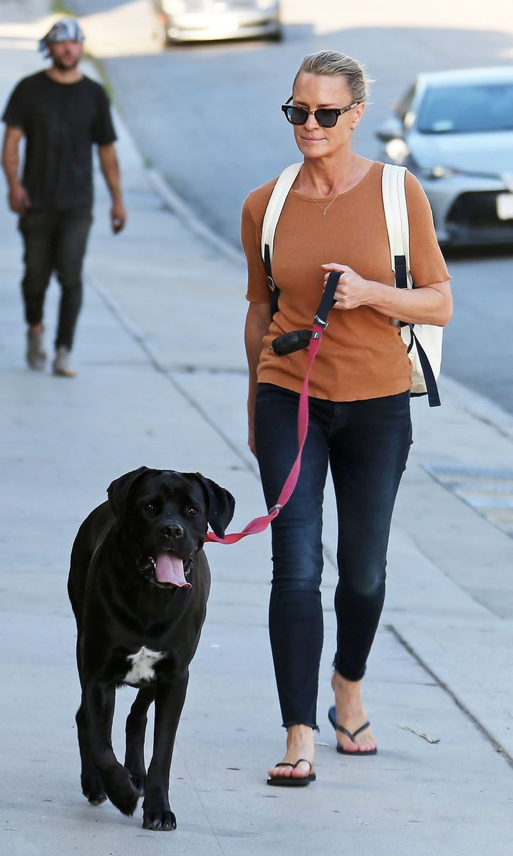 Robin Wright dog