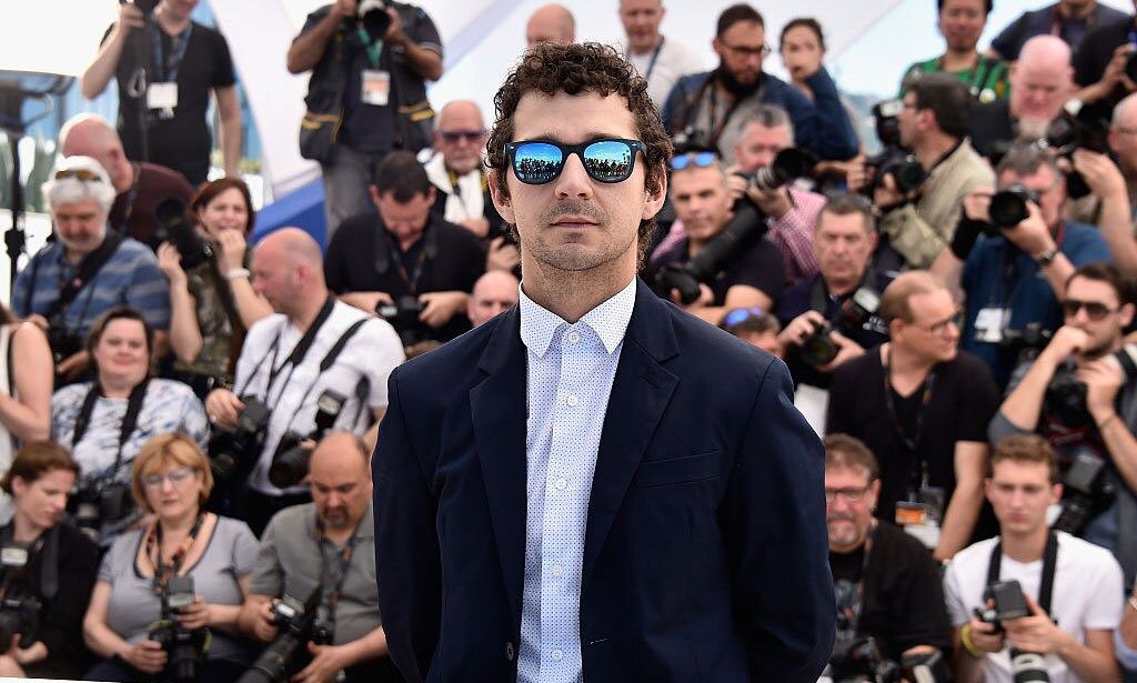 Shia LaBeouf kept it cool in shades at the <i>American Honey</i> photocall.
<br>
Photo: Pascal Le Segretain/Getty Images