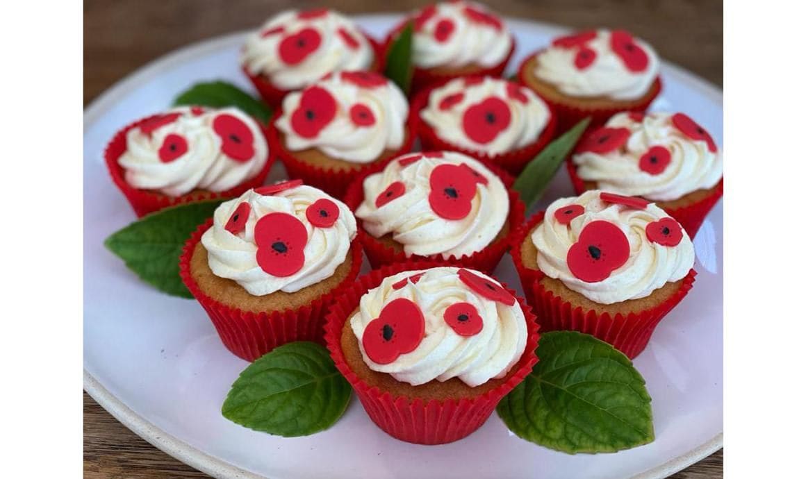 The Cambridges made homemade cupcakes for veterans