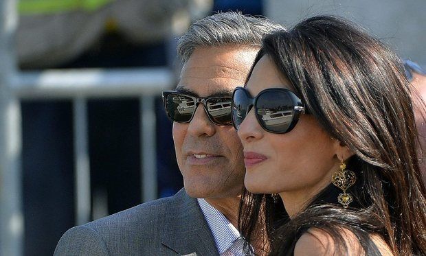 George and Amal take in the beautiful sights of the magical city of Venice.