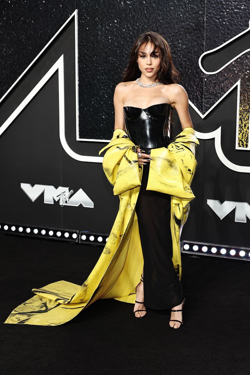 Danna Paola attends the 2024 MTV Video Music Awards at UBS Arena on September 11, 2024 in Elmont, New York