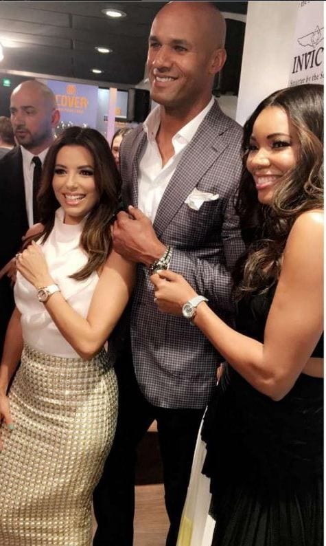 March 19: Eva Longoria paired her highwaisted skirt with a Misha Collection Rylan bodysuit as she hung with Gabrielle Union and Jason Taylor in Basel, Switzerland.
<br>
Photo: Instagram/@evalongoria