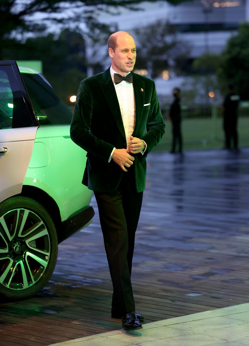 Prince William pictured at the 2023 Earthshot Prize Awards ceremony