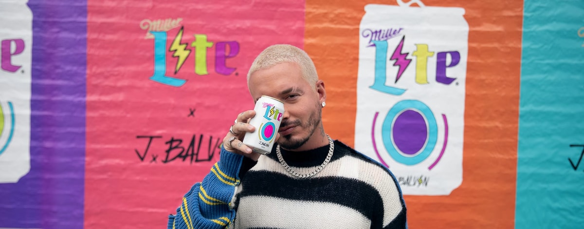 J Balvin partners with Miller Lite