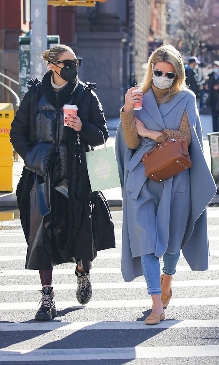 Olivia Palermo and Nicky Hilton out in NYC