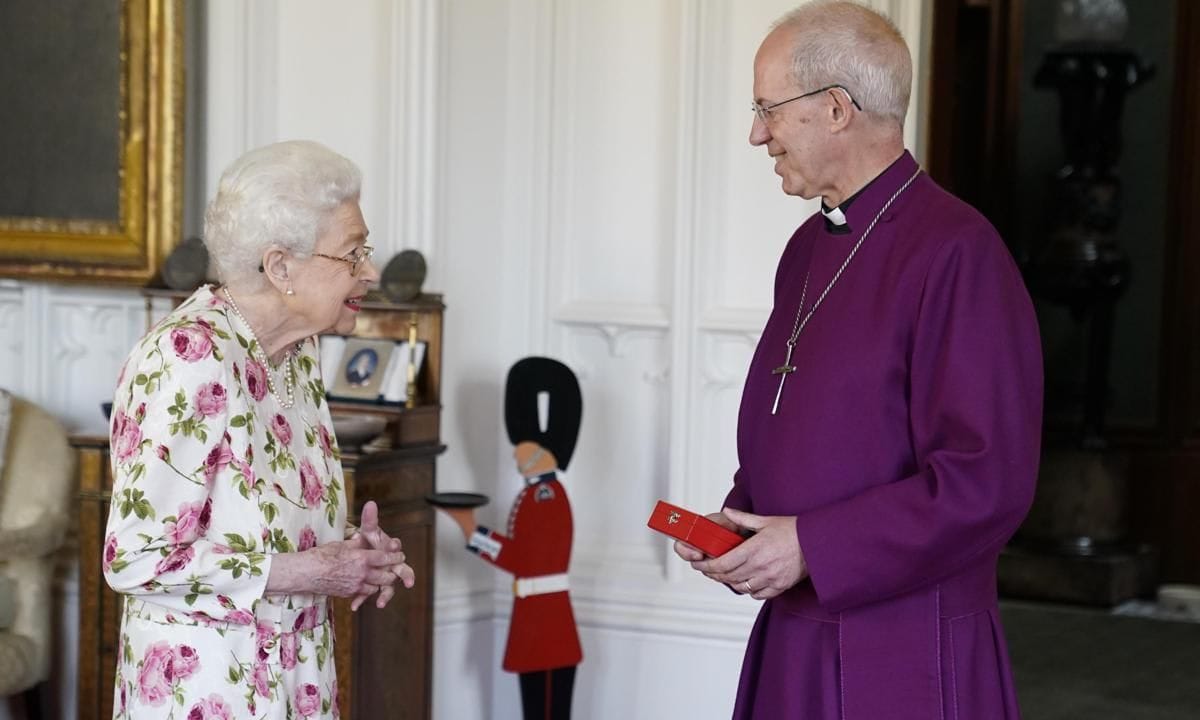 The Queen's hair appeared shorter on June 21