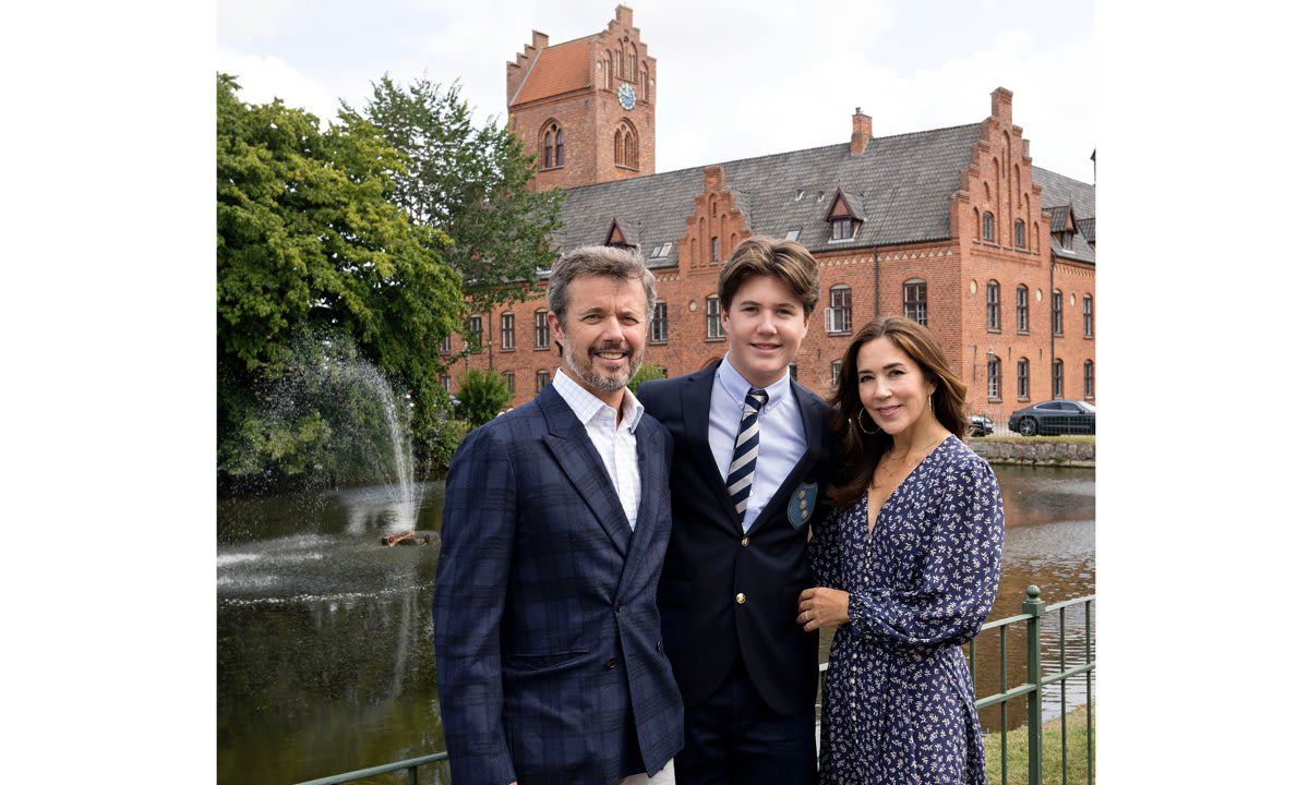 Crown Princess Mary and Crown Prince Frederik’s son is attending boarding school in Næstved