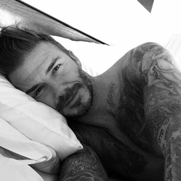 David Beckham's first Instagram photo
Photo: Instagram