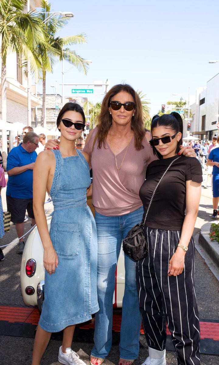 Caitlyn Jenner Displays Her Austin Healey Sprite At The Rodeo Drive Concours d'Elegance