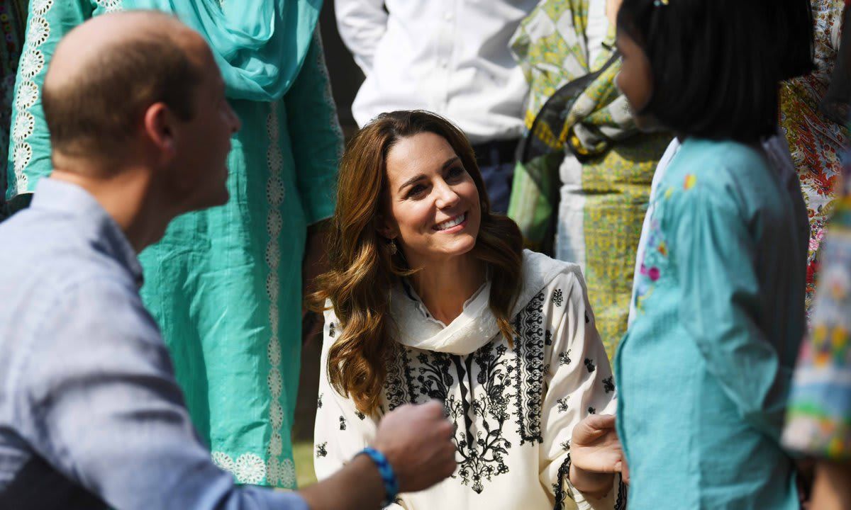 The Duke and Duchess of Cambridge visited the SOS Children’s Village in Lahore, Pakistan in 2019