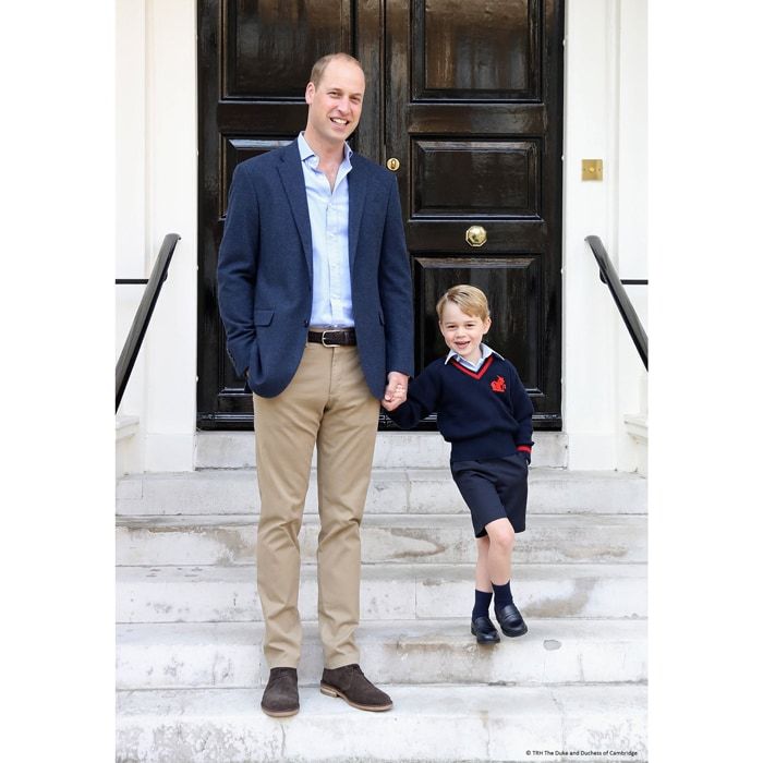 Prince George and Princess Charlotte's first day of school photos through the years