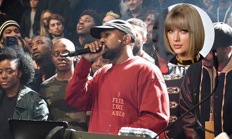 <b>February 2016</b>
<br>
The pair's seemingly friendly relationship took a turn following the premiere of Kanye's new album, <i>The Life of Pablo</i>, during his Yeezy Season 3 show at Madison Square Garden. The controversial song <i>Famous</i> features the lyrics: "I feel like me and Taylor might still have sex/ Why? I made that b-tch famous/Goddamn, I made that b-tch famous."
</br><br>
Photo: Getty Images for Yeezy Season 3