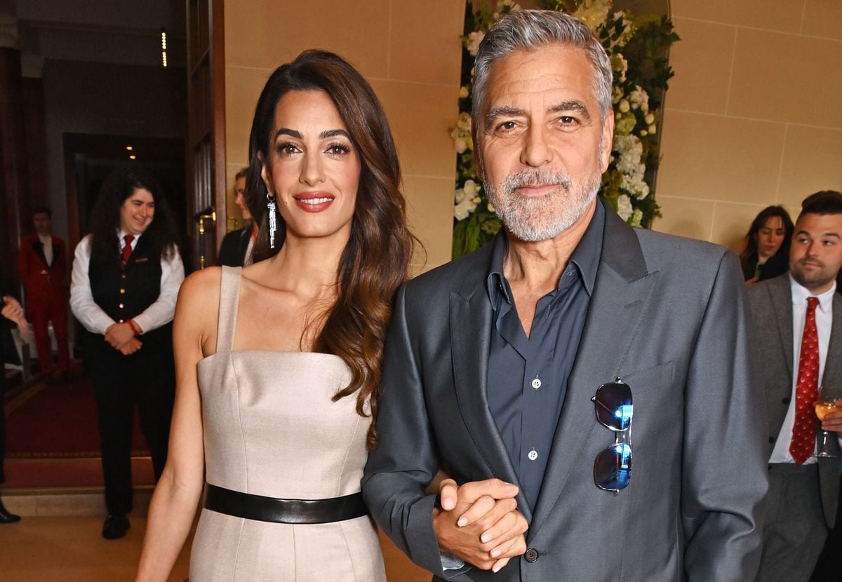 Amal Clooney and George Clooney attend The Prince's Trust and TKMaxx & Homesense Awards 