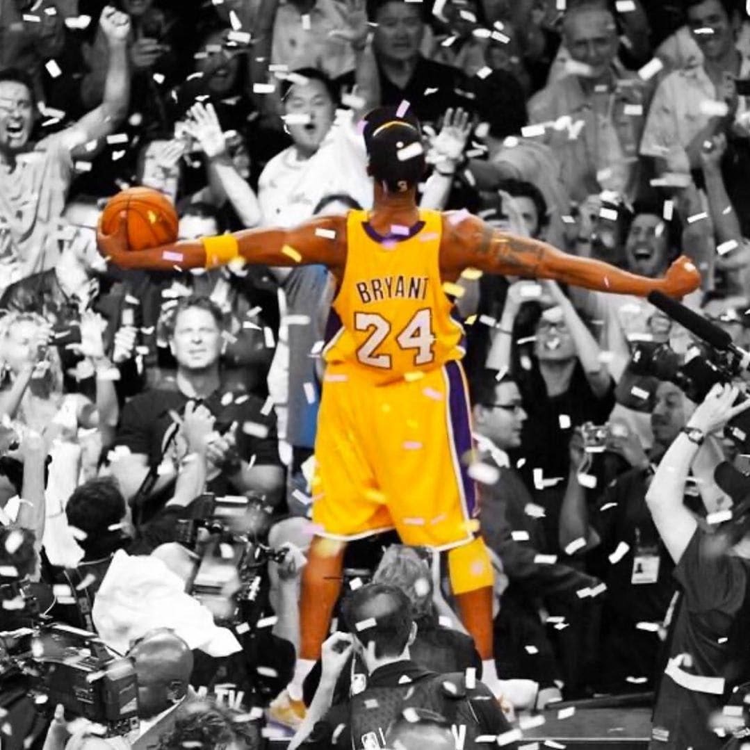 Kobe Briant collage tribute