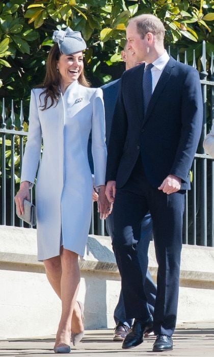 Kate Middleton and Prince William Easter style