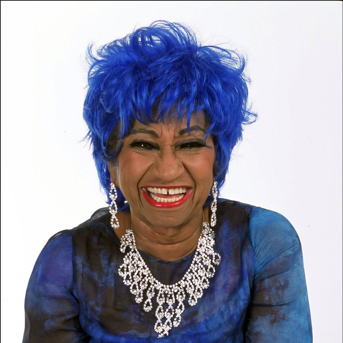 Celia Cruz at the Festival in Montreux, Switzerland in July, 2001.