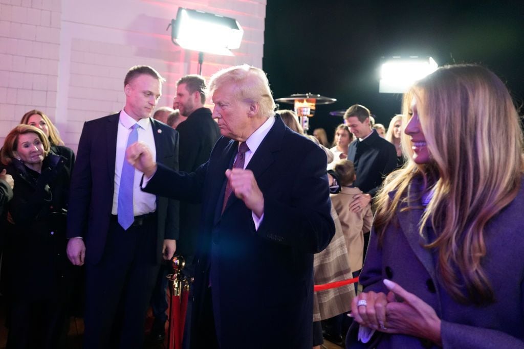 Fireworks Show Held At Trump National Golf Club