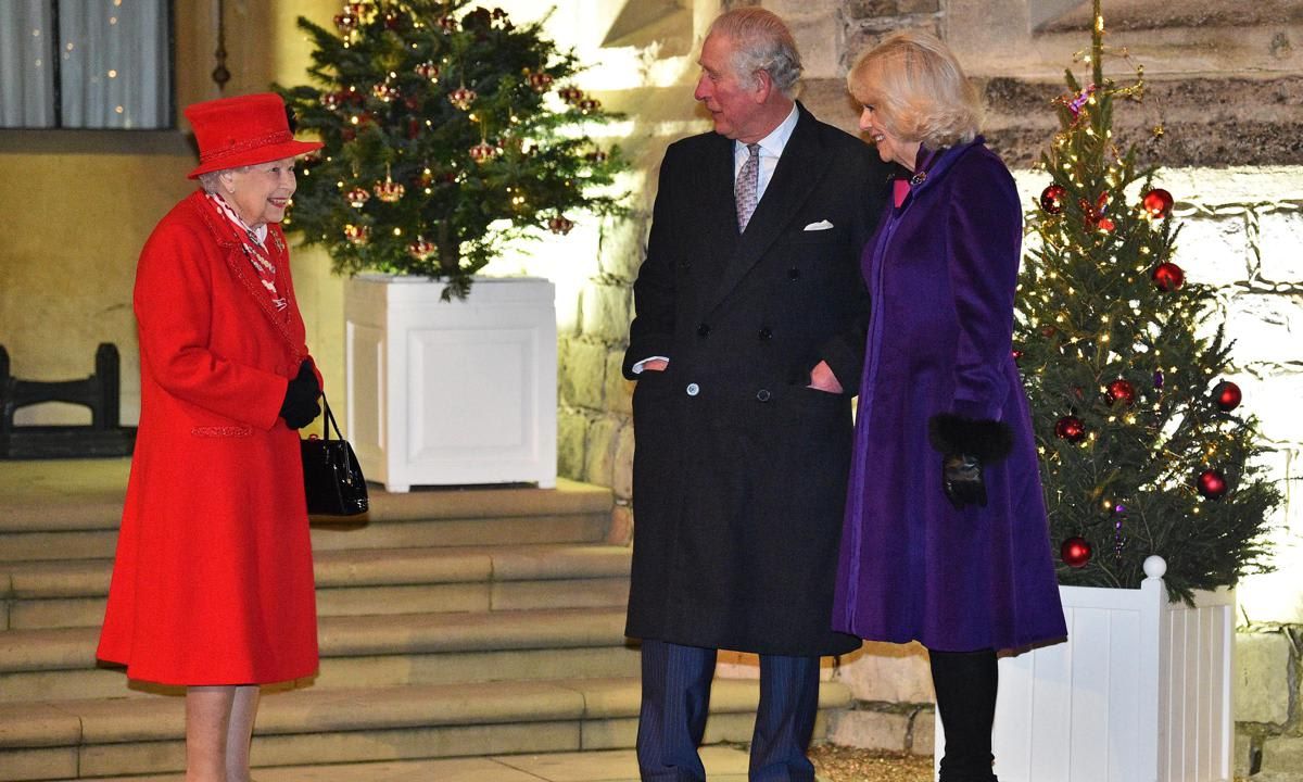 Prince Charles and Camilla joined the Cambridges and other members of the royal family at Windsor