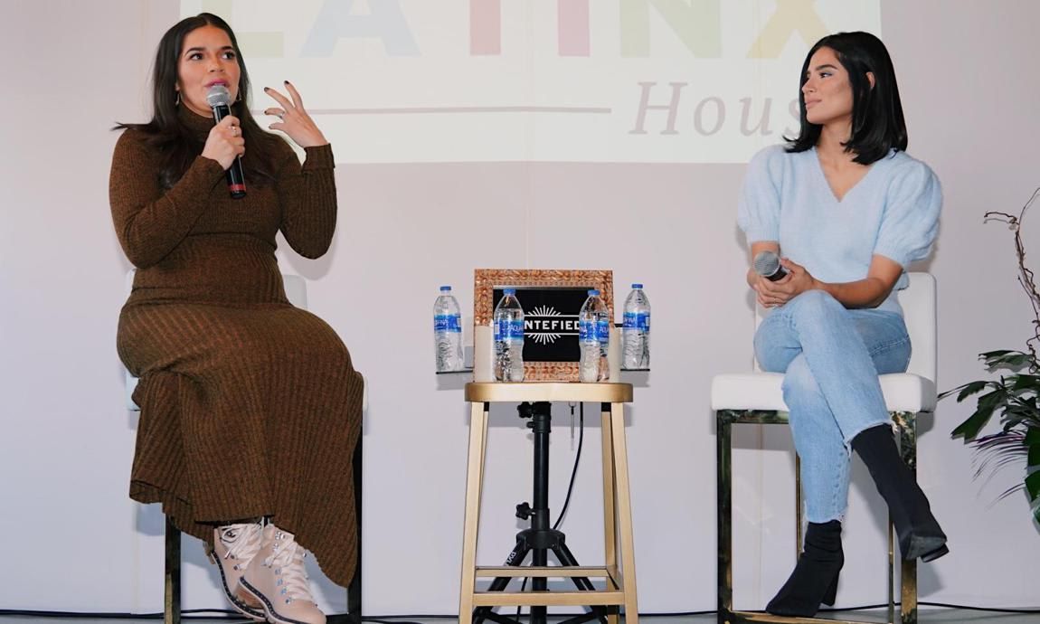 America Ferrera and Diane Guerrero at Latinx House 2020