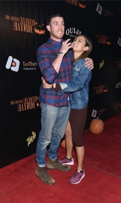 October 9: BOO! Bryan Greenberg and Jamie Chung had some creepy fun during the 8th Annual Los Angeles Haunted Hayride: Secret Society VIP Night in L.A.
Photo: Vivien Best