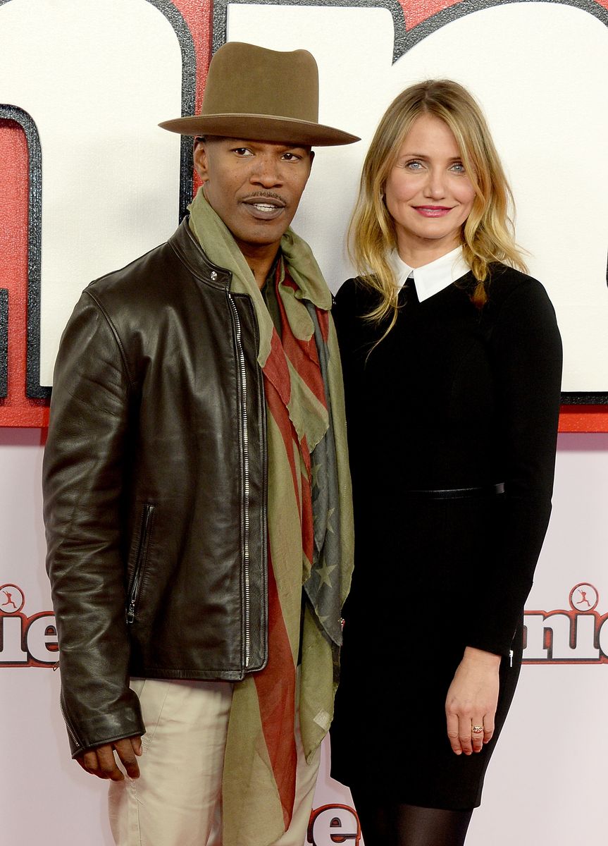 Jamie Foxx and Cameron Diaz in 2014