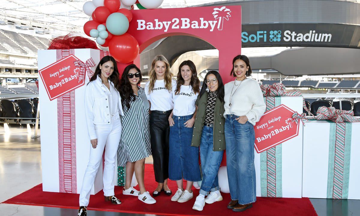 The Baby2Baby Holiday Party Presented By FRAME And That's it. At SoFi Stadium