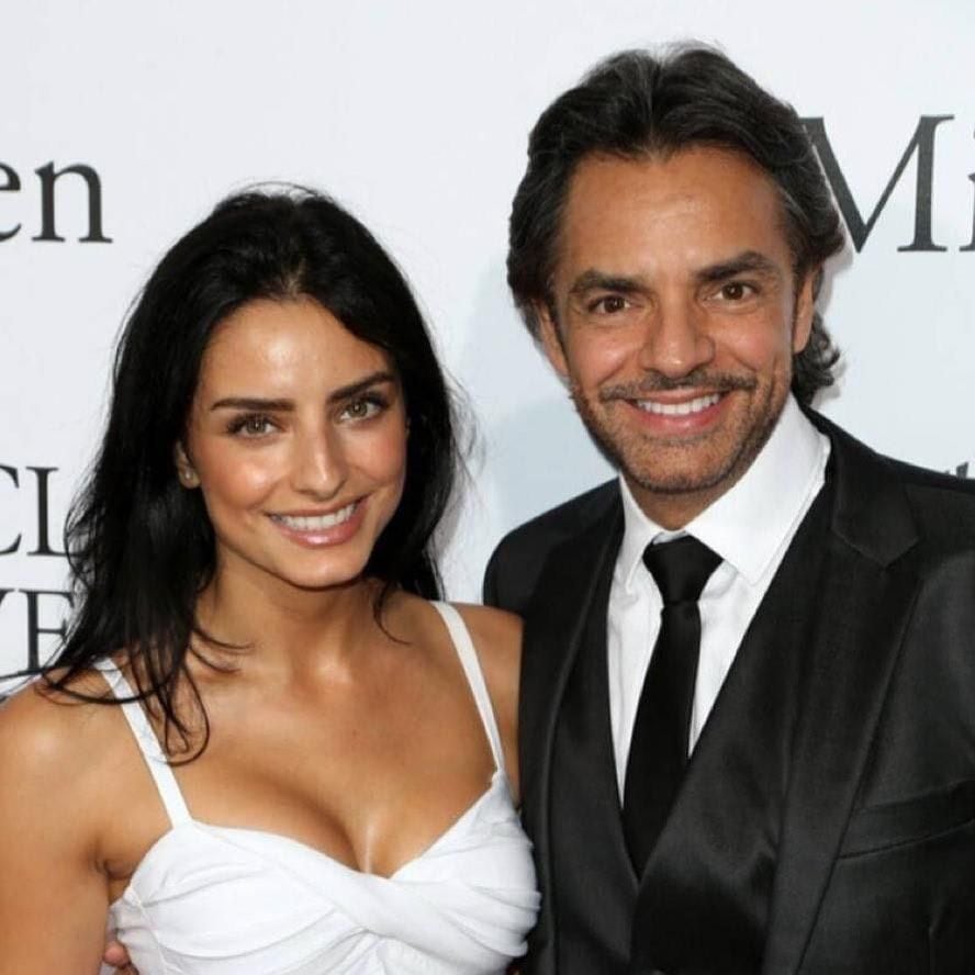 Eugenio Derbez and his daughter Aislinn Derbez