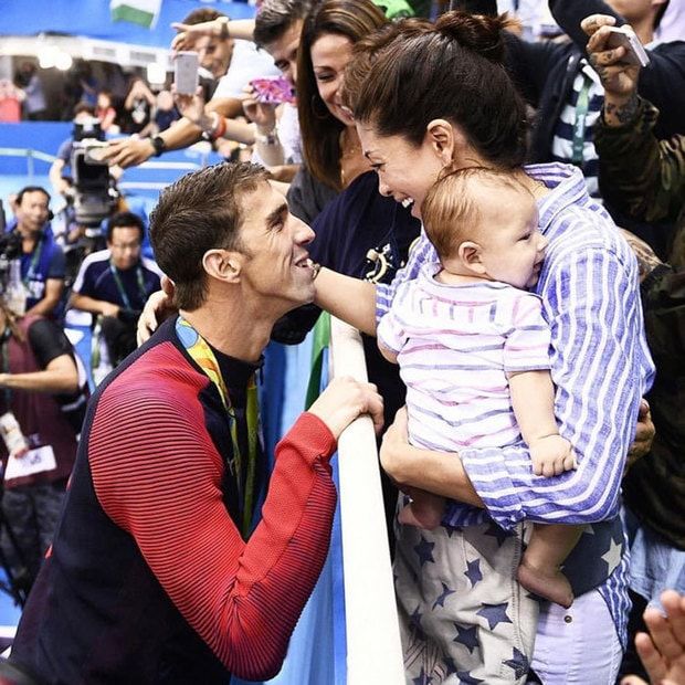 Now that he has retired from the Olympics, Michael Phelps would like to expand his family.
<br>
Photo: Instagram/@nicole.m.johnson