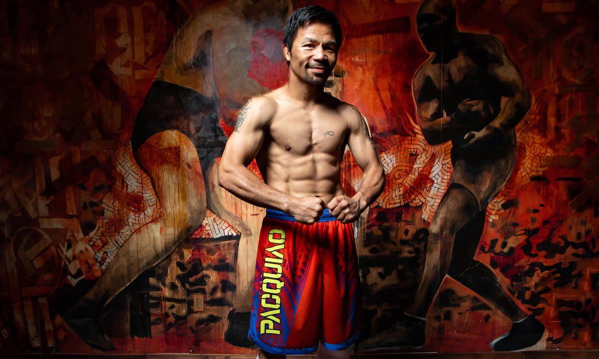 Manny Pacquiao Training Session