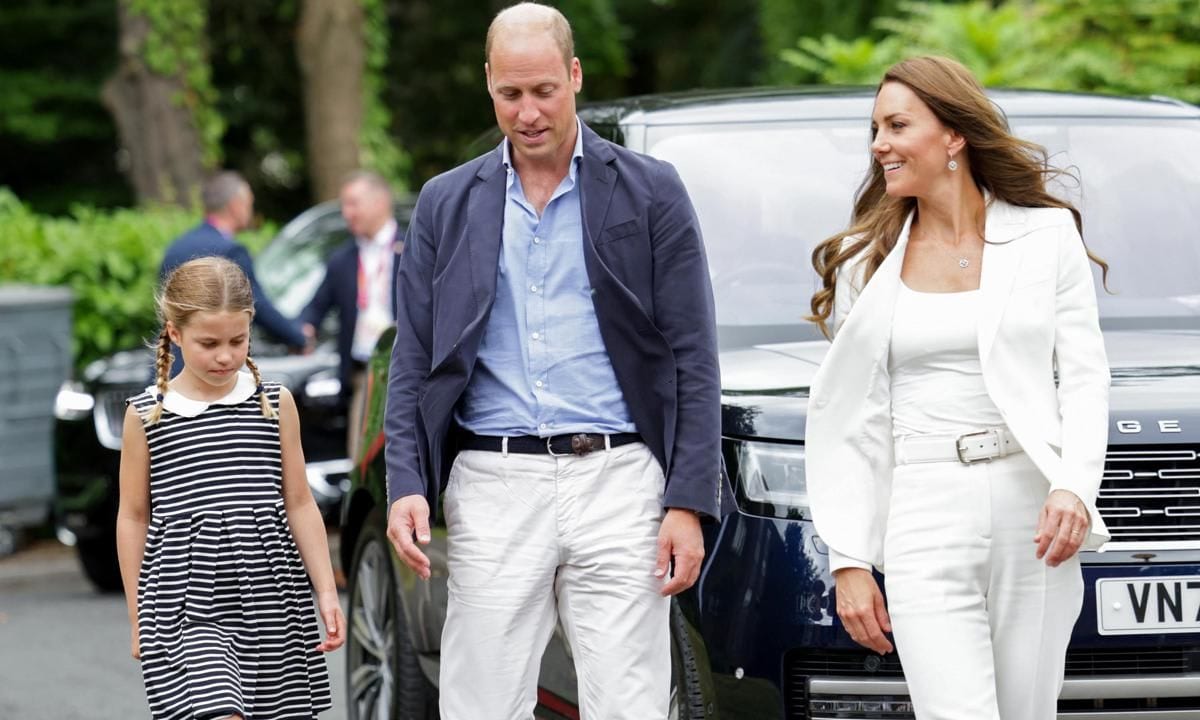 The Cambridges attended the games sans Prince Louis and Prince George