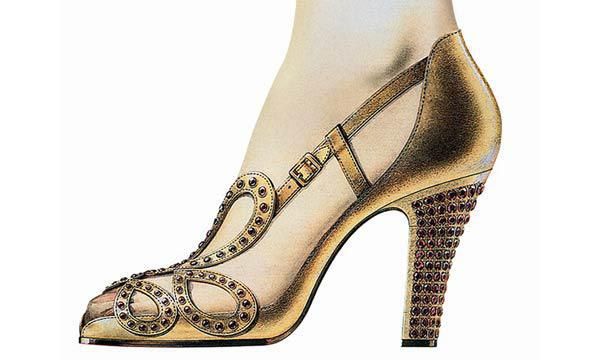 Queen Elizabeth coronation heels