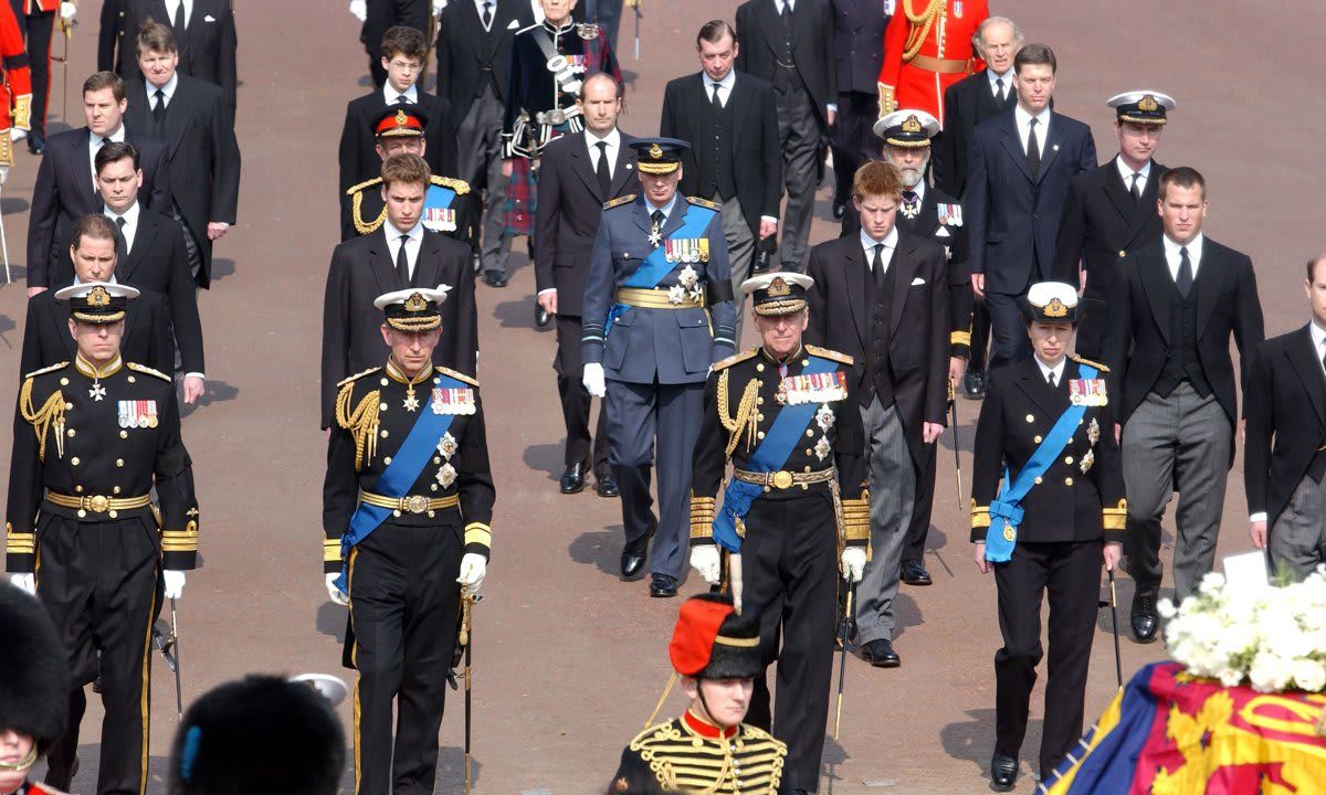 The royals will not wear military uniforms to Prince Philip's funeral