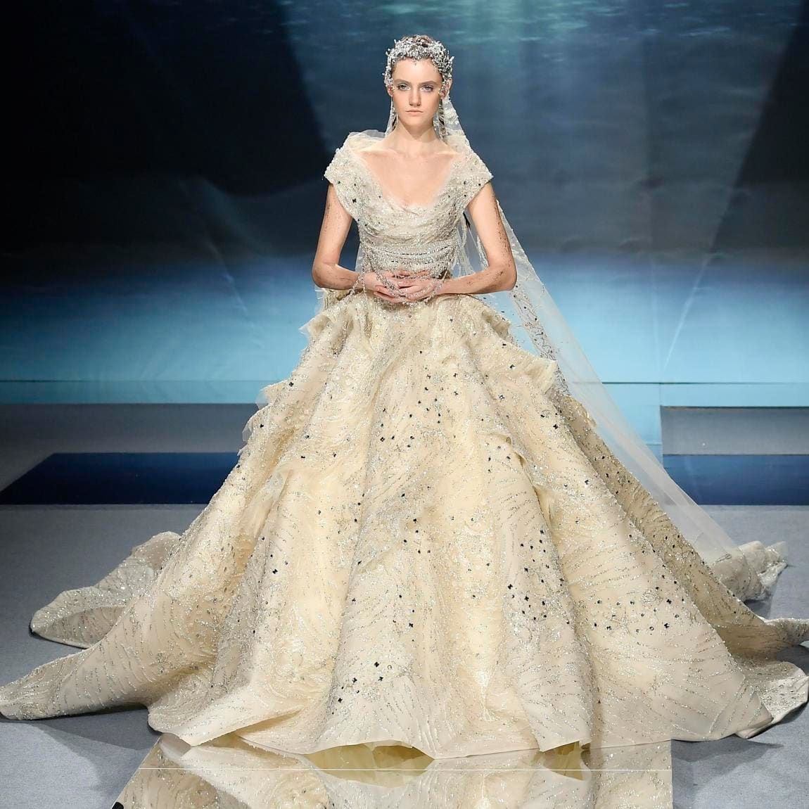 Ziad Nakad : Runway - Paris Fashion Week - Haute Couture Spring/Summer 2020