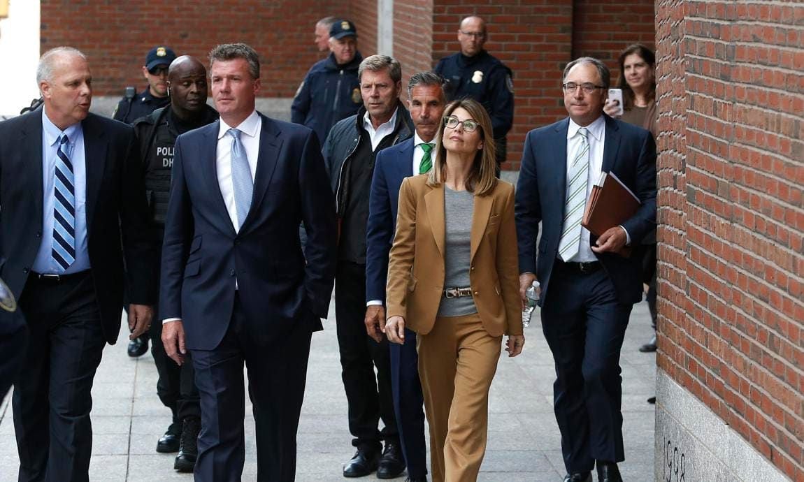 Felicity Huffman, Lori Loughlin Arrive At Boston Court For College Cheating Case