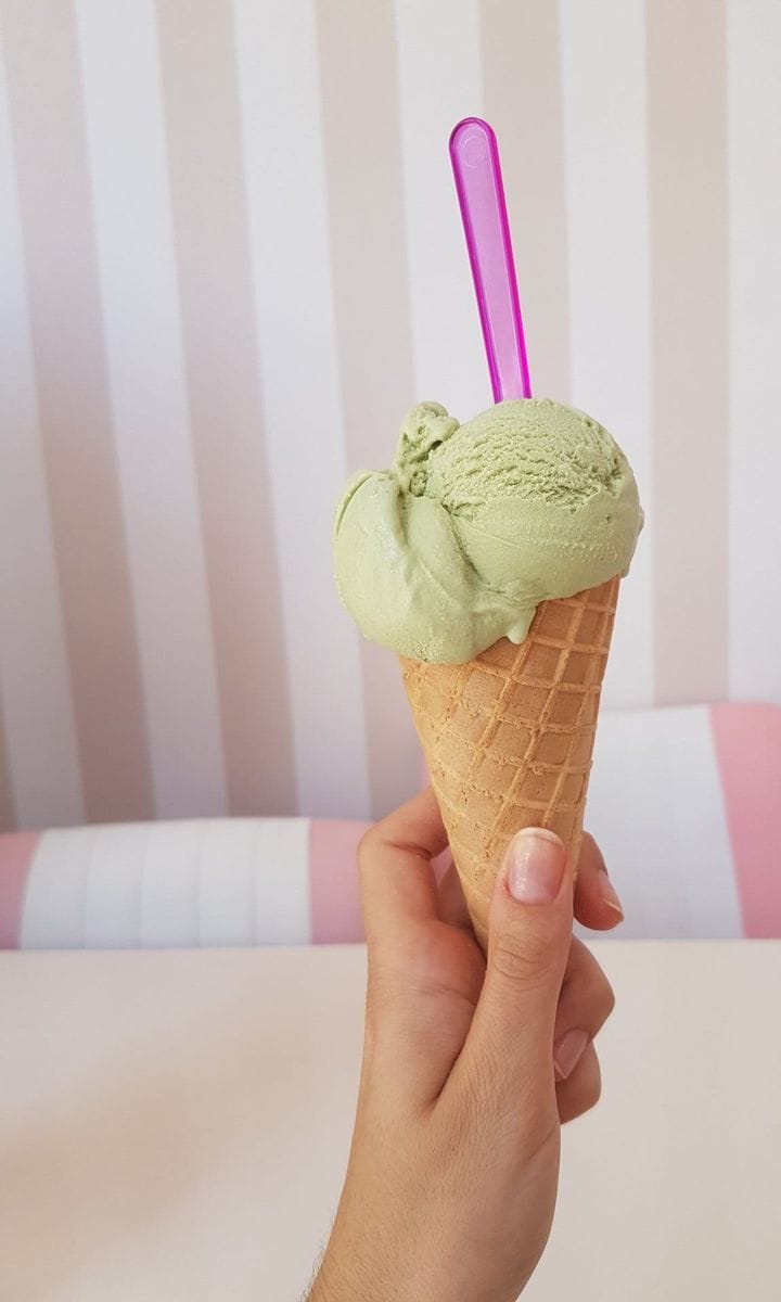 Avocado ice cream