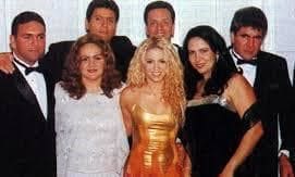 Shakira and family