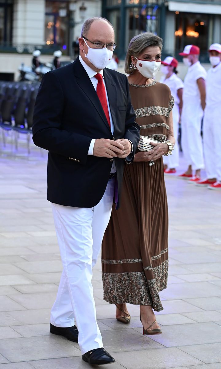 Monaco royal family attends summer concert