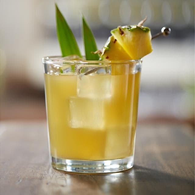 Hornitos Black Barrel Tequila Pineapple Fizz cocktail