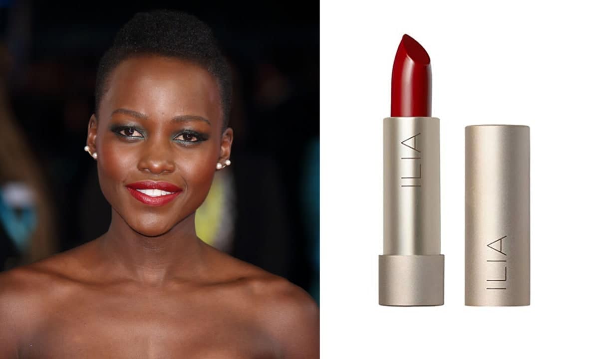 Lupita Nyong'o red lipstick, $28,