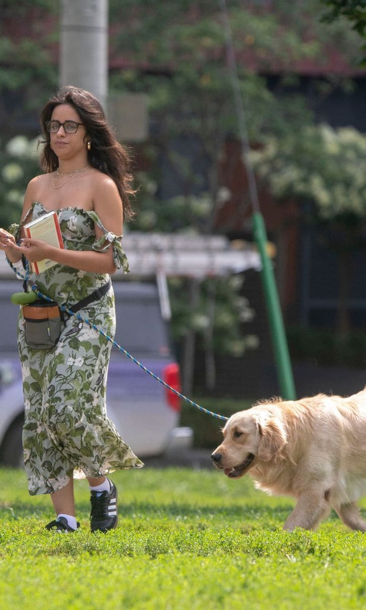 Camila Cabello and her dog Tarzan