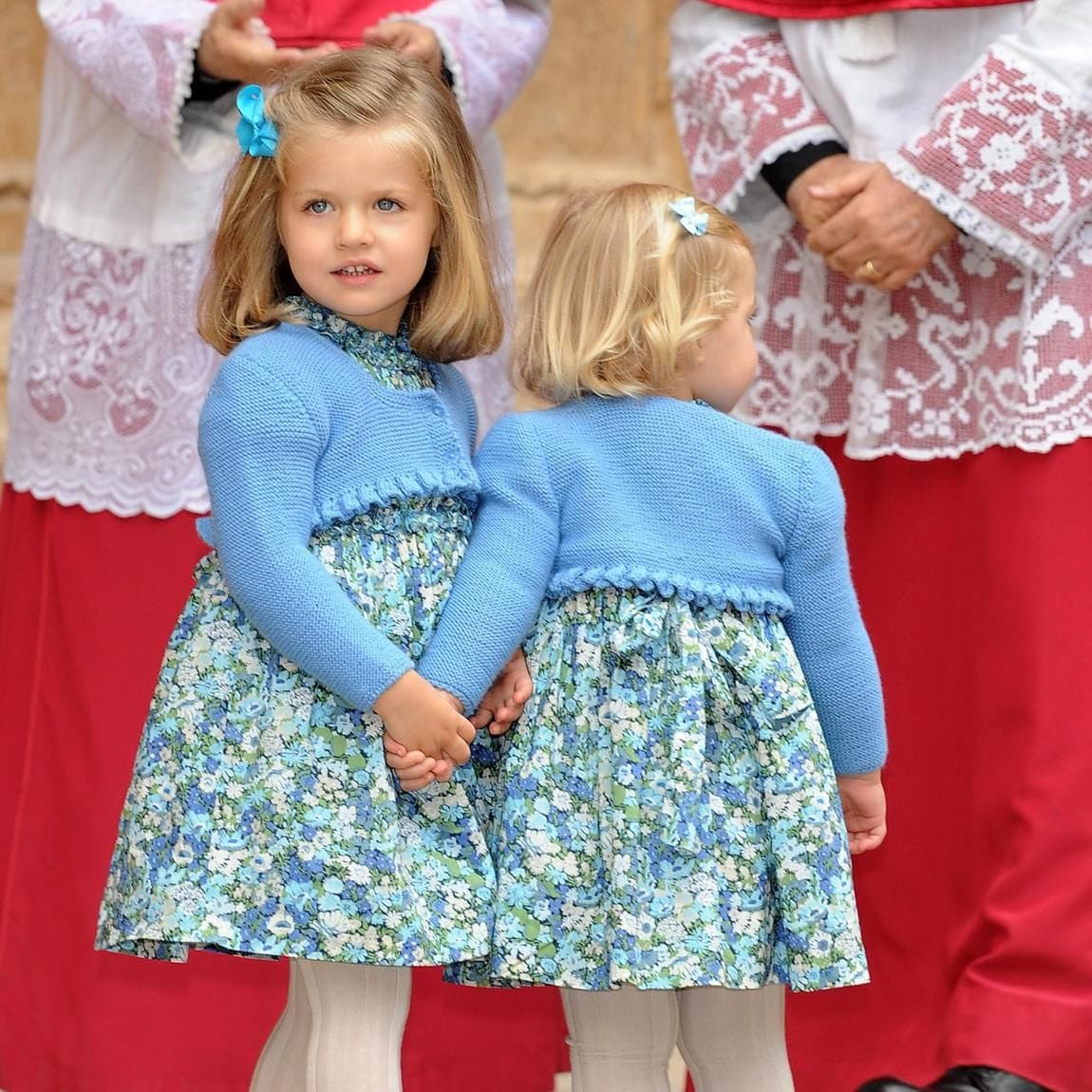 Spanish Royals Attend Easter Mass In Mallorca