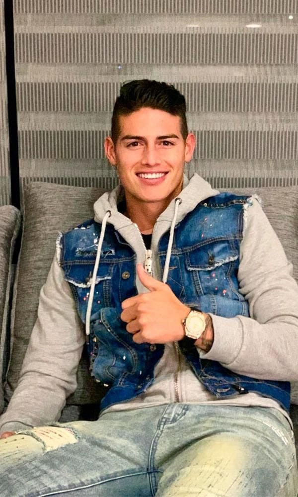 James Rodriguez y Shannon de Lima son papas