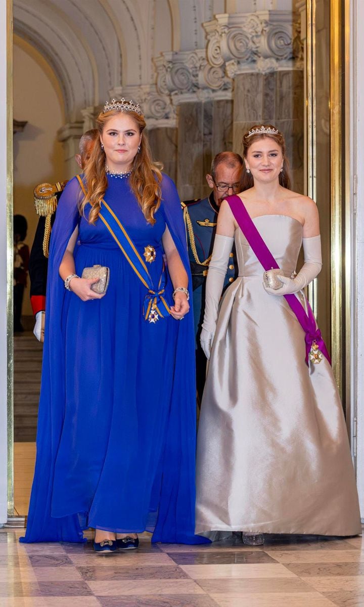 Princess Catharina Amalia attended Prince Christian of Denmark's birthday gala dinner on Oct. 15