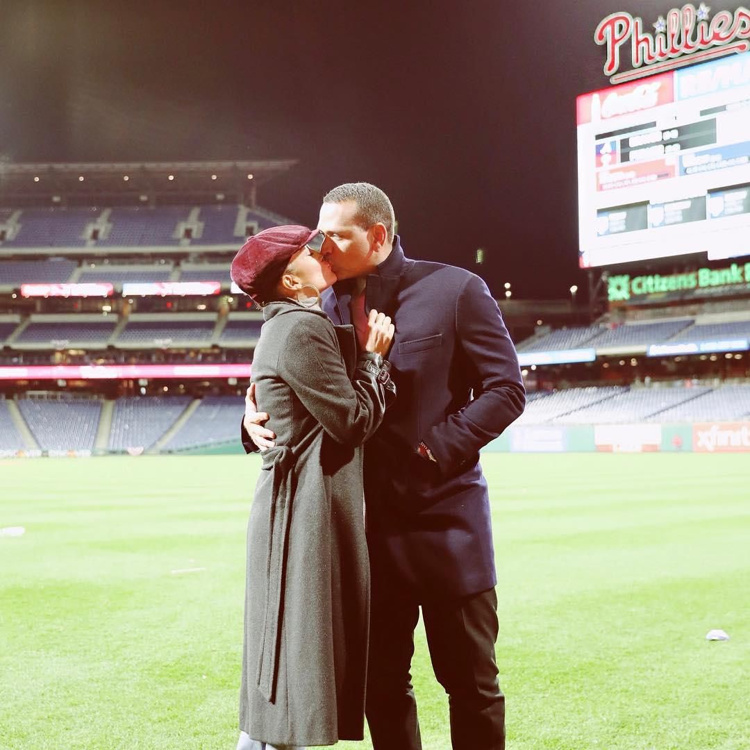 Jennifer Lopez and Alex Rodriguez