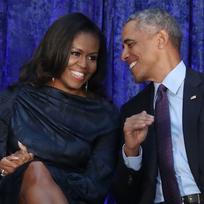 Spotify, Michelle Obama and Barack Obama