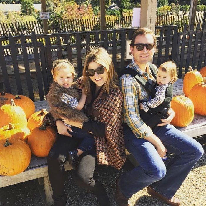 Jenna Bush Hager spent the day with her "pumpkins," husband Henry Chase Hager and their daughters Mila and Poppy.
Photo: Instagram/@jennabhager