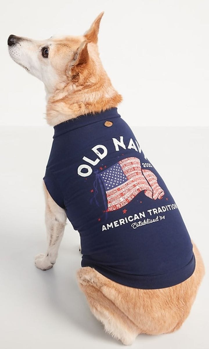 Printed Jersey Tee for Pets