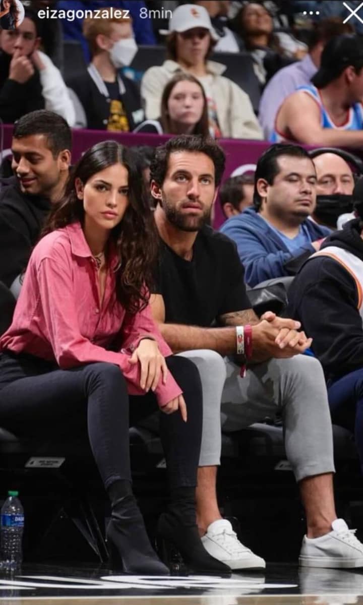 Eiza Gonzalez and Paul Rabil basketball game