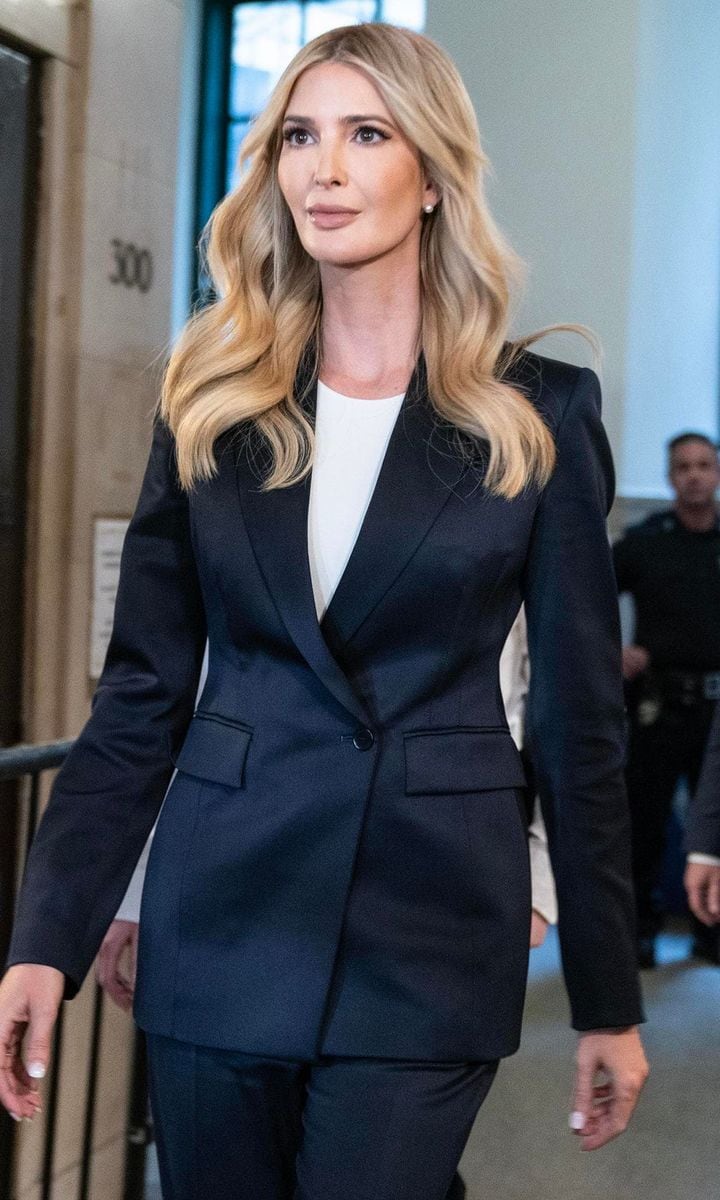 Ivanka Trump arrives to New York State Supreme Court to