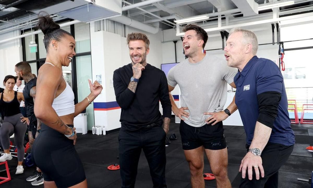 David Beckham launches new workout program